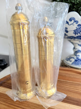 Load image into Gallery viewer, Alexander Brass Salt & Pepper Mill