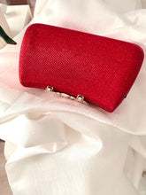 Load image into Gallery viewer, Vintage Red Clutch