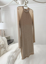 Load image into Gallery viewer, Rhinestone Gradient Dress