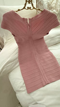 Load image into Gallery viewer, Blush Pink Bandage Dress