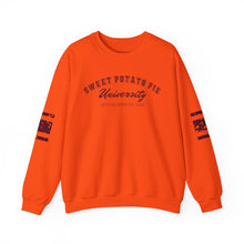 Load image into Gallery viewer, Fall orange sweatshirts for women Sweet potato pie funny sweatshirts . Classy women's holiday sweatshirt 2025