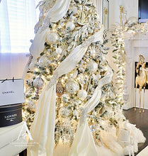 Load image into Gallery viewer, Shop Almond Summers Christmas Tree With Fabric and Rhinetones