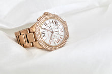 Load image into Gallery viewer, Michael Kors Camille Rose Gold Watch
