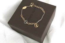 Load image into Gallery viewer, Louis Vuitton Dual Tone Bracelet M68077
