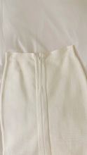 Load image into Gallery viewer, Ivory Bandage Fishtail Skirt
