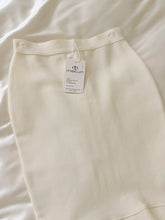 Load image into Gallery viewer, Ivory Bandage Fishtail Skirt
