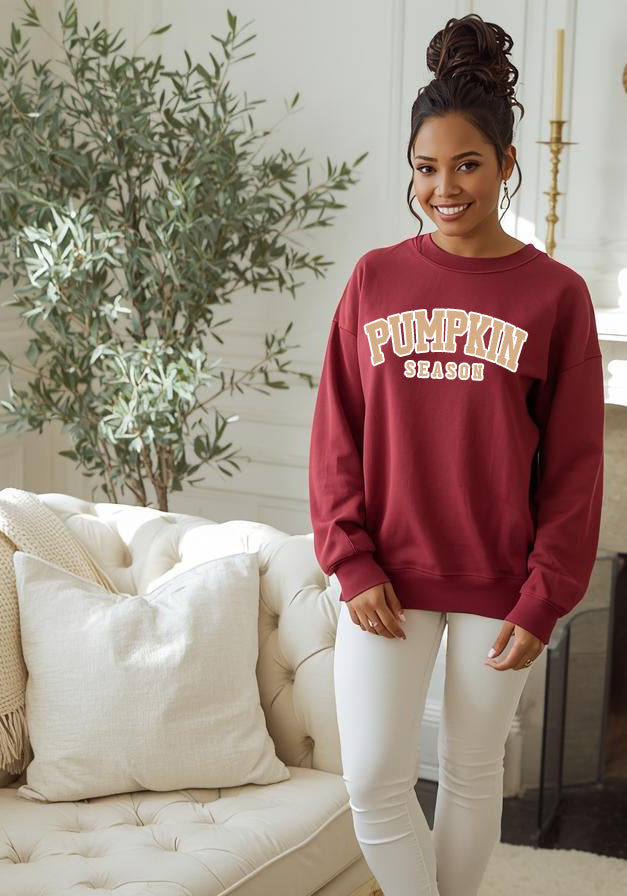 Cozy Fall Pumpkin Season Sweatshirt