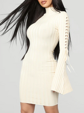 Load image into Gallery viewer, Next To Me Sweater Dress
